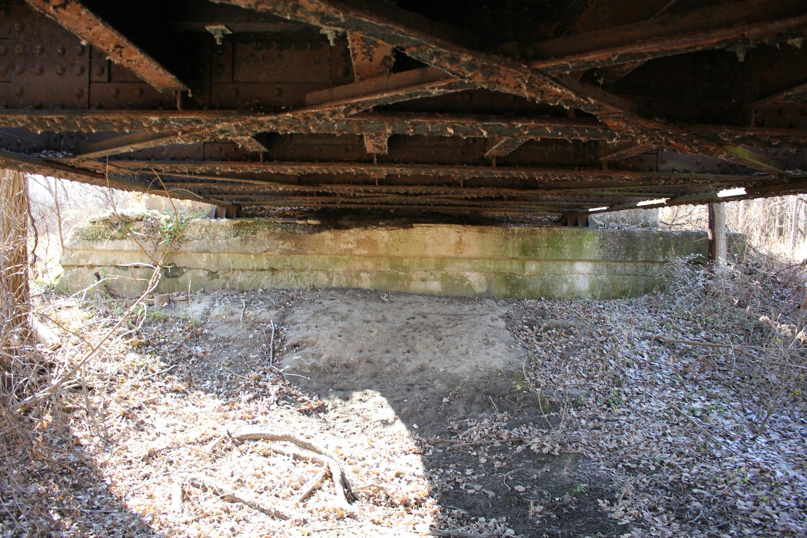 West abutment